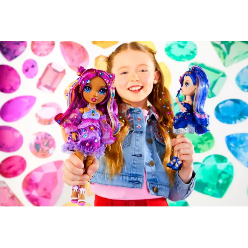 Rainbow High Be Dazzling mados lėlė – Noemie Violette (violetinė)