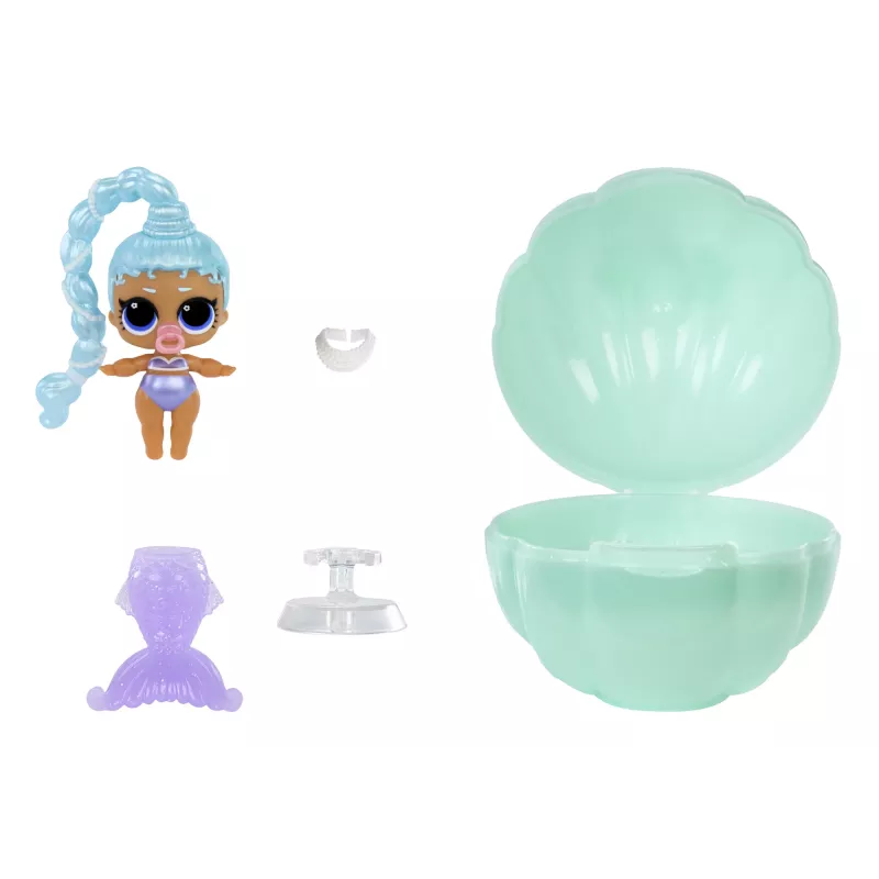 L.O.L. Surprise! Mermaids Makeover Magic Baby Sisters – stebuklinga undinėlė lėlė