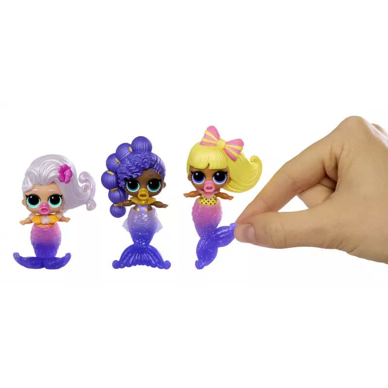 L.O.L. Surprise! Mermaids Makeover Magic Baby Sisters – stebuklinga undinėlė lėlė