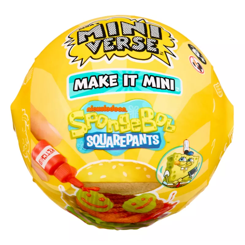 Miniverse Make It Mini SpongeBob SquarePants, nuo 8 metų, įvairiaspalvis