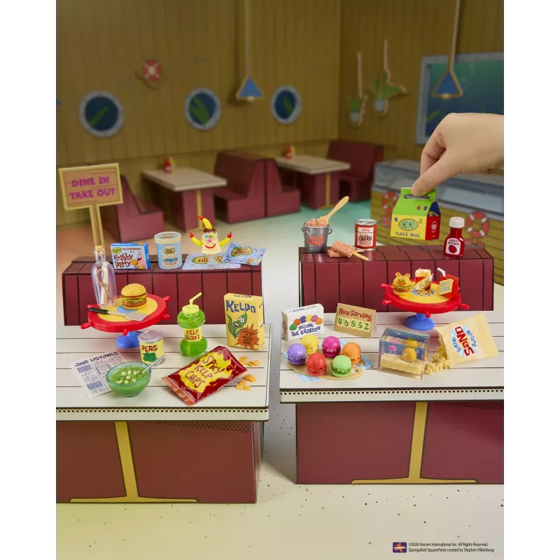 Miniverse Make It Mini SpongeBob SquarePants, nuo 8 metų, įvairiaspalvis