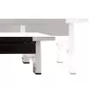 Ergonomiškas monitoriaus stovas Fellowes su 5 aukščio reguliavimais, iki 36 kg, 28 colių, grafitas