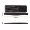 Fellowes riešo atrama klaviatūrai - Memory Foam - ergonomiška riešo atrama kompiuteriui, nešiojamam kompiuteriui, namų biurui - juoda