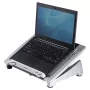 Fellowes reguliuojamas stovas nešiojamam kompiuteriui, Office Suites Plus, 5 aukščio padėtys, iki 17 colių, 5 kg, juodas/sidabrinis