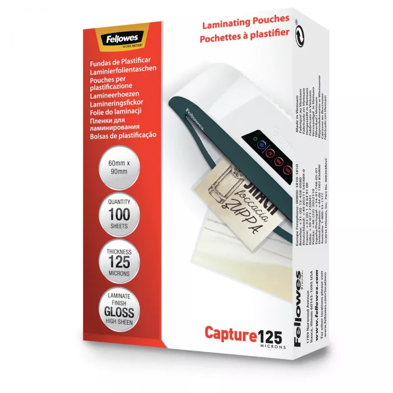 Fellowes 5397402 laminavimo maišeliai 100 vnt.