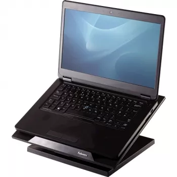 Fellowes Designer Suites stovas nešiojamam kompiuteriui, juodas, plastikinis, 43,2 cm (17 colių), 11,3 kg
