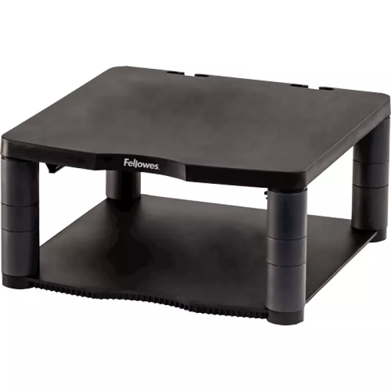 Fellowes Premium Monitor Riser Graphite – reguliuojamas stovas monitoriui, laisvai pastatomas, 36 kg, 53,3 cm (21 colis), aukščio reguliavimas, grafitas