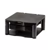 Fellowes reguliuojamas monitoriaus stovas su 3 aukščio padėtimis - Premium Monitor Riser Plus su kabelių valdymu - ergonomiškas reguliuojamas stovas kompiuteriams - maks. svoris 36 kg/maks. dydis 21 colis - grafitas