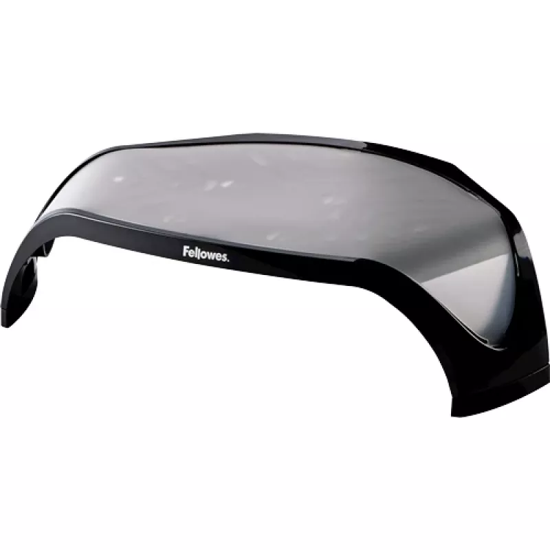 Fellowes kompiuterio monitoriaus stovas su 3 aukščio reguliavimais - Smart Suites monitoriaus pakėlimas - ergonomiškas reguliuojamas monitoriaus stovas - maks. svoris 10 kg / maks. dydis 21 colis - juodas