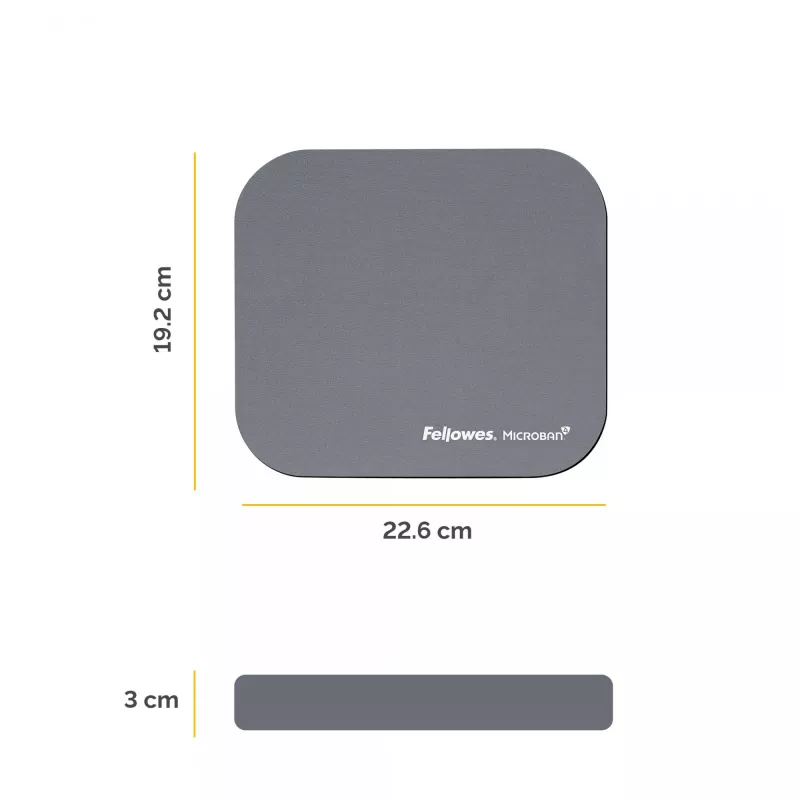 Pelėdų kilimėlis Fellowes 5934005 sidabrinis
