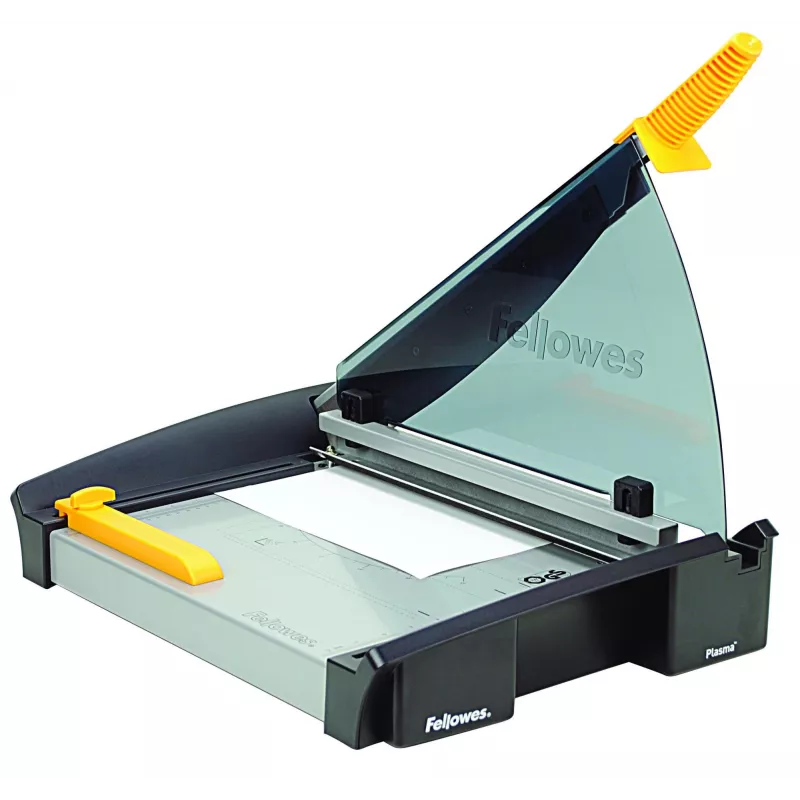 Popieriaus pjaustytuvas Fellowes Plasma A3/180 – pjovimo ilgis 46 cm, talpa 40 lapų, grafitas/sidabras/gelsva