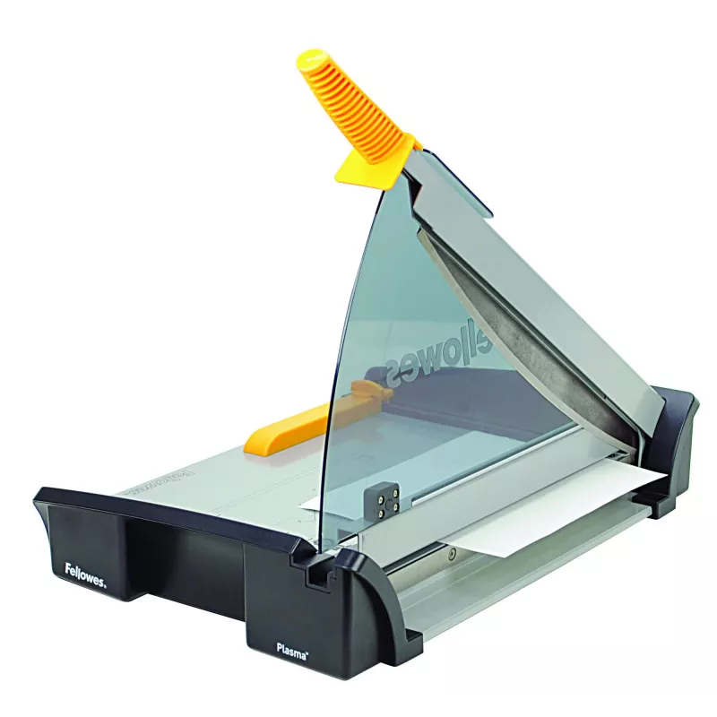 Popieriaus pjaustytuvas Fellowes Plasma A3/180 – pjovimo ilgis 46 cm, talpa 40 lapų, grafitas/sidabras/gelsva