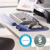 Pelės kilimėlis Fellowes Memory Foam su riešo atrama Safyras