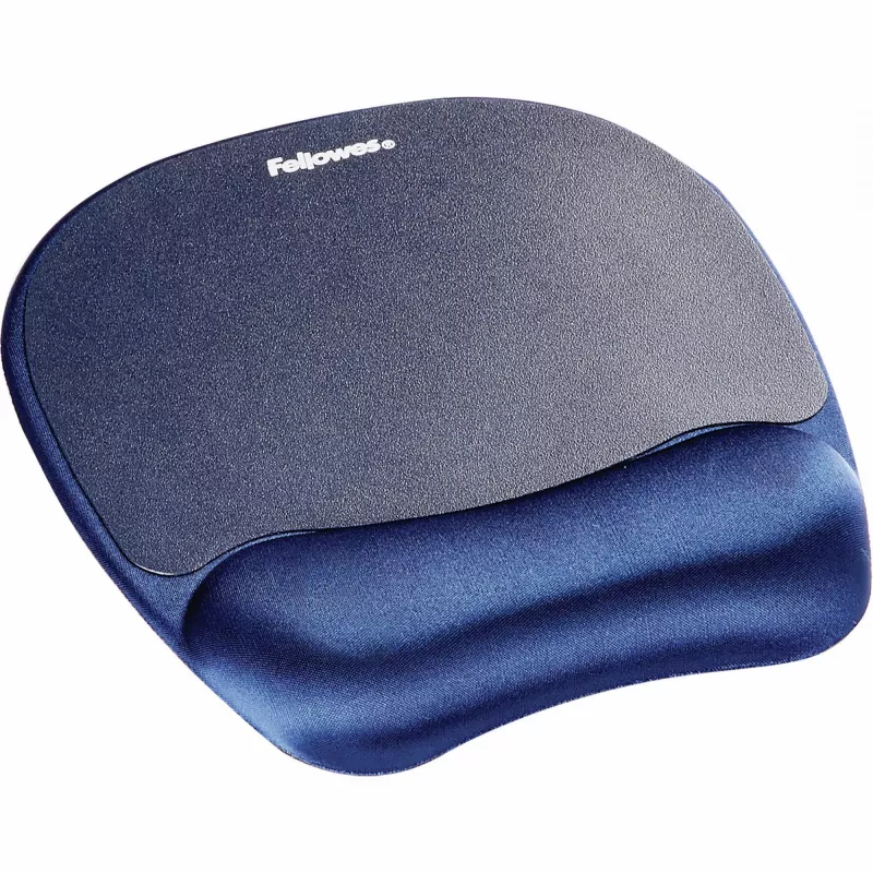 Pelės kilimėlis Fellowes Memory Foam su riešo atrama Safyras