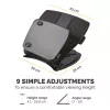 Fellowes Professional Series stovas nešiojamam kompiuteriui, juodas, metalinis, 85–245 mm