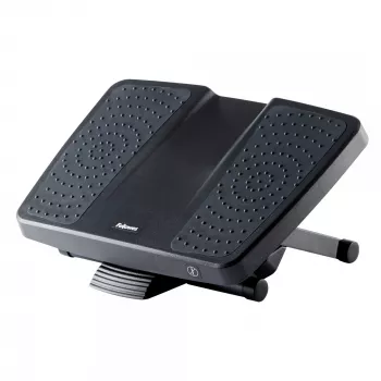 Fellowes Professional Series pėdų atrama Ultimate Foot Support, 3 aukščio reguliavimai, masažinis paviršius, juoda