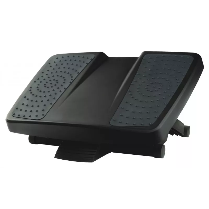 Fellowes Professional Series pėdų atrama Ultimate Foot Support, 3 aukščio reguliavimai, masažinis paviršius, juoda