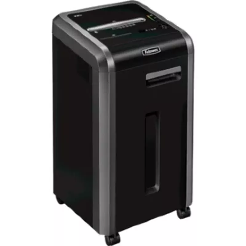 Fellowes Powershred 225i juostinis smulkintuvas, juostinis smulkinimas, 24 cm, 5,8 mm, 60 l, 4 ratai, 4800 mm/min