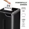 Popieriaus smulkintuvas Fellowes 325Ci 24 lapų kryžminis pjovimas su 83 litrų krepšiu, aukštas saugumas P4