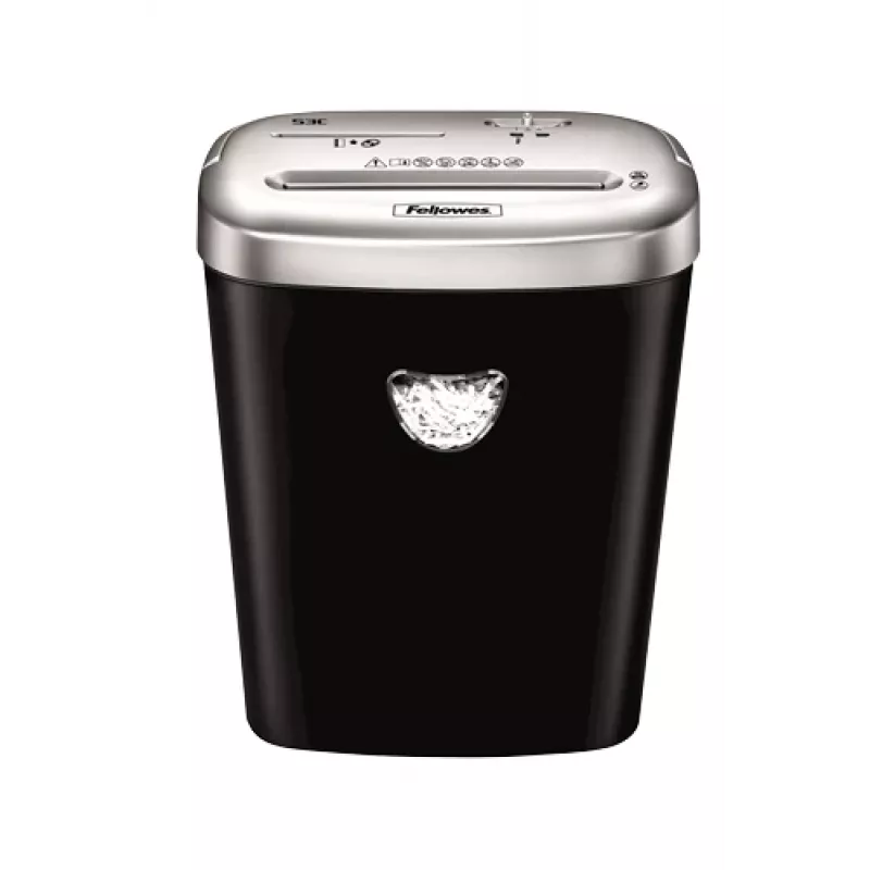 Popieriaus smulkintuvas Fellowes 53C kryžminis pjovimas 22 cm juodas