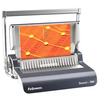 Fellowes Quasar+ 500 kombinuotas rišiklis, 500 lapų, anglies pilka