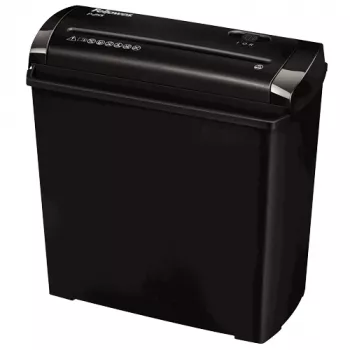 Popieriaus smulkintuvas Fellowes P-25S, juostinis pjovimas, 22 cm, juoda/pilka