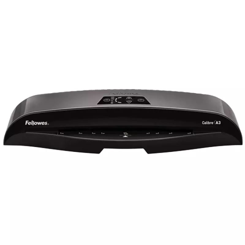 Fellowes Calibre A3 Laminatorius – Juodas, 32 cm, Šaltas laminavimas, 1 min, 500 mm/min, 12,5 cm, A3
