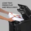 Fellowes AutoMax 350C automatinis popieriaus smulkintuvas, kryžminis pjovimas, 350 lapų automatinis padavimas, 68 l krepšelis, saugumo lygis P4