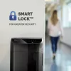 Fellowes AutoMax 350C automatinis popieriaus smulkintuvas, kryžminis pjovimas, 350 lapų automatinis padavimas, 68 l krepšelis, saugumo lygis P4