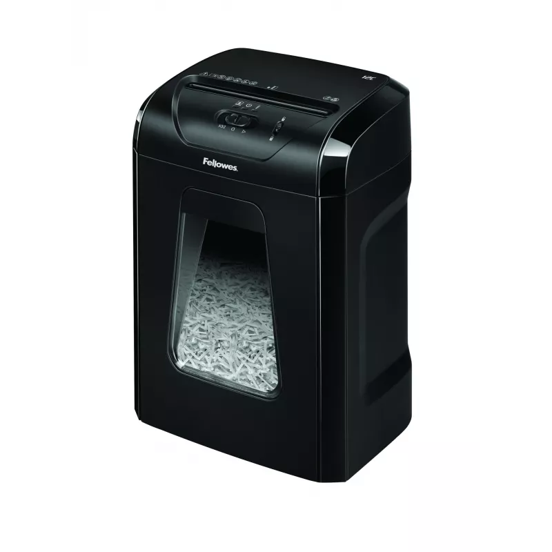 Popieriaus smulkintuvas Fellowes Powershred 12C skersinis smulkinimas 22,5 cm Juodas