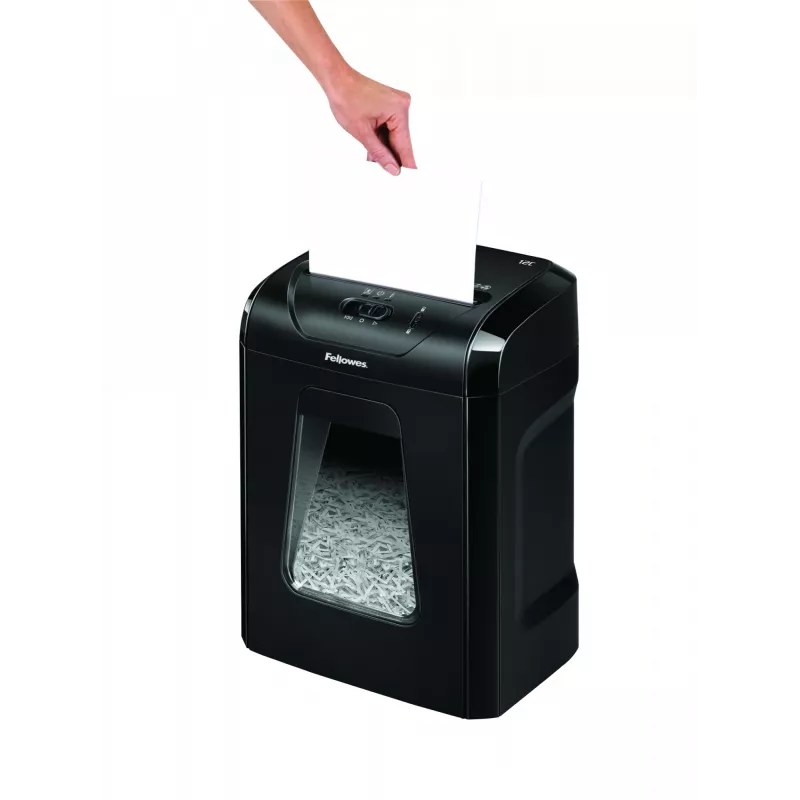 Popieriaus smulkintuvas Fellowes Powershred 12C skersinis smulkinimas 22,5 cm Juodas
