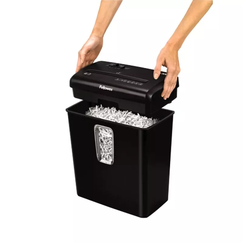 Smulkintuvas Fellowes Powershred P-30C, kryžminis pjovimas, 22 cm, juodas