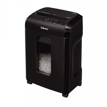 Fellowes Powershred 10M popieriaus smulkintuvas, mikro pjūvis, juodas