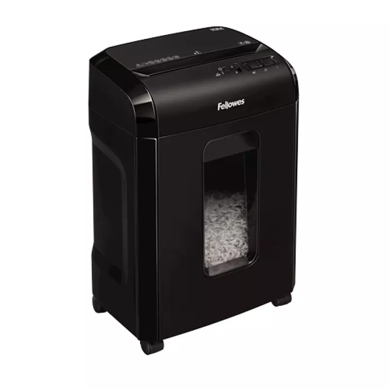 Fellowes Powershred 10M popieriaus smulkintuvas, mikro pjūvis, juodas