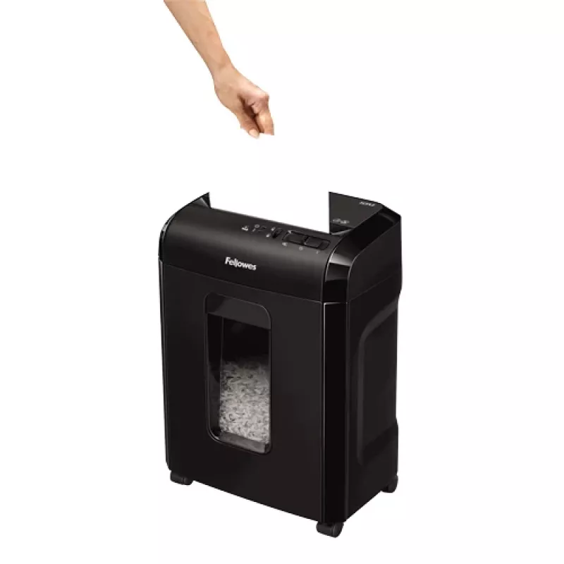 Fellowes Powershred 10M popieriaus smulkintuvas, mikro pjūvis, juodas