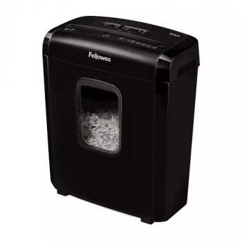 Popieriaus smulkintuvas Fellowes Powershred 6M, mikro pjūvis, juodas