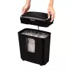 Popieriaus smulkintuvas Fellowes Powershred 6M, mikro pjūvis, juodas