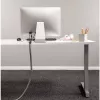 Fellowes CableZip lankstus kabelių kanalas grindims, sidabrinis, 1 vnt.