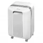 Fellowes Powershred LX201 mikro smulkinimo popieriaus smulkintuvas baltas, mikro smulkinimas, 23 cm, 2 x 12 mm, 22 l, Touch, 4 ratai