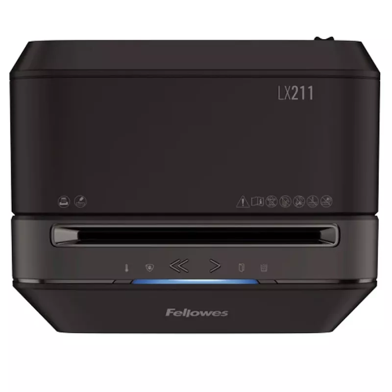 Popieriaus smulkintuvas Fellowes LX Series Powershred LX211, mikro pjūvis, juodas