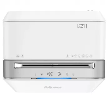 Smulkintuvas Fellowes LX Series Powershred LX21, mikro pjūvis, pilka, balta