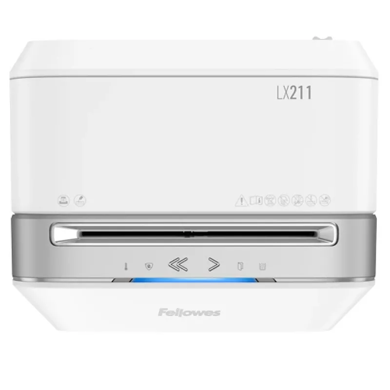 Smulkintuvas Fellowes LX Series Powershred LX21, mikro pjūvis, pilka, balta