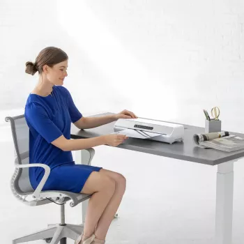 Fellowes Amaris A3 šaltojo laminavimo aparatas, 780 mm/min, pilka/balta