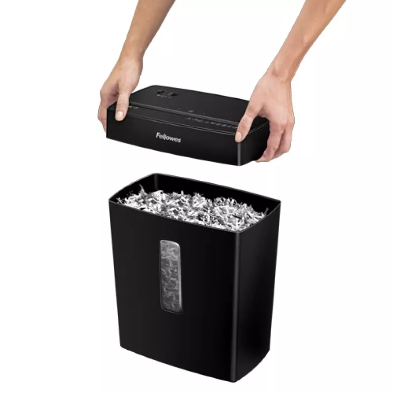 Popieriaus smulkintuvas Fellowes Powershred P-42C, kryžminis pjovimas, juodas