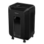 Fellowes Automax 80M popieriaus smulkintuvas, dalelių pjovimas, 22 cm, juodas