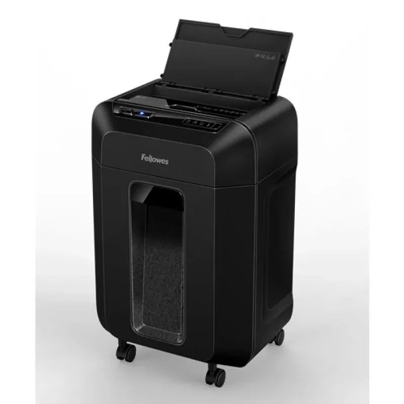 Fellowes Automax 80M popieriaus smulkintuvas, dalelių pjovimas, 22 cm, juodas