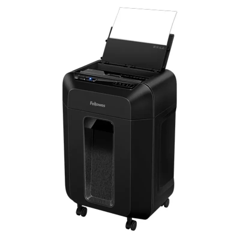 Popieriaus smulkintuvas Fellowes AutoMax 90M, mikro pjūvis, juodas