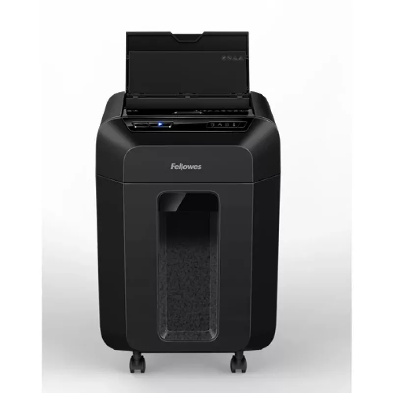 Popieriaus smulkintuvas Fellowes AutoMax 90M, mikro pjūvis, juodas