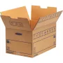 Fellowes 6203601 dėžutė daiktams susidėti, stačiakampė, natūralaus kartono, 39 L