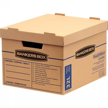 Fellowes 6203701 dėžutė saugojimui stačiakampė natūralaus kartono
